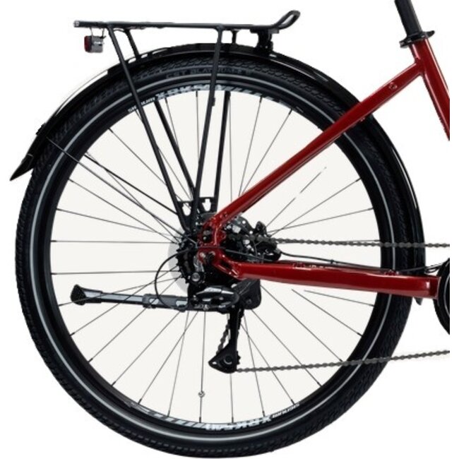 Elektrische Damesfiets 28 Inch Lombardo Maratea Rood