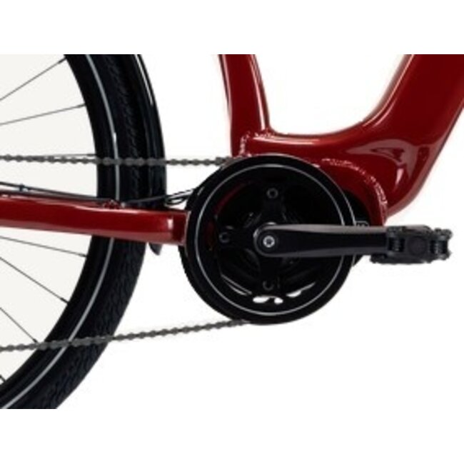 Elektrische Damesfiets 28 Inch Lombardo Maratea Rood
