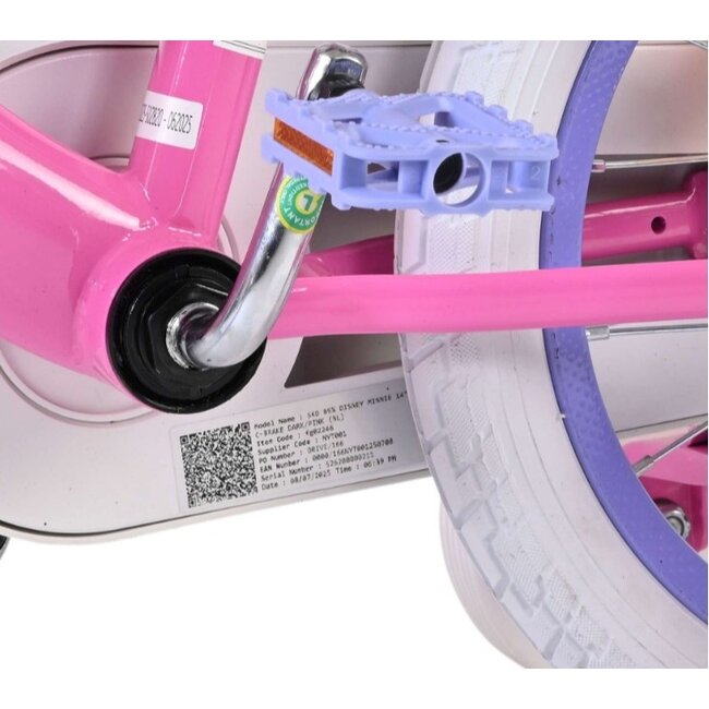 Meisjesfiets 14 Inch Disney Minnie Mouse 20560