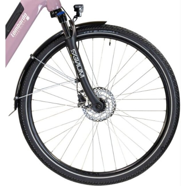 Elektrische Damesfiets 28 Inch Lombardo Trastevere Violet