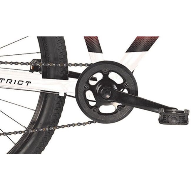 Jongens Mountainbike 26 Inch MBM District Wit Rood