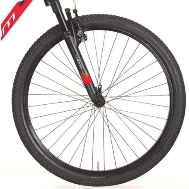 Jongens Mountainbike 26 Inch MBM District Wit Rood