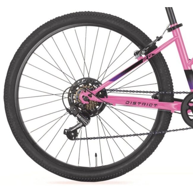 Meisjes Mountainbike 26 Inch MBM District Fuchsia