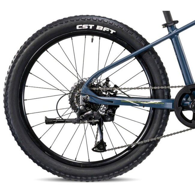 Jongens Mountainbike 24 Inch Lombardo Vesuvio Blauw