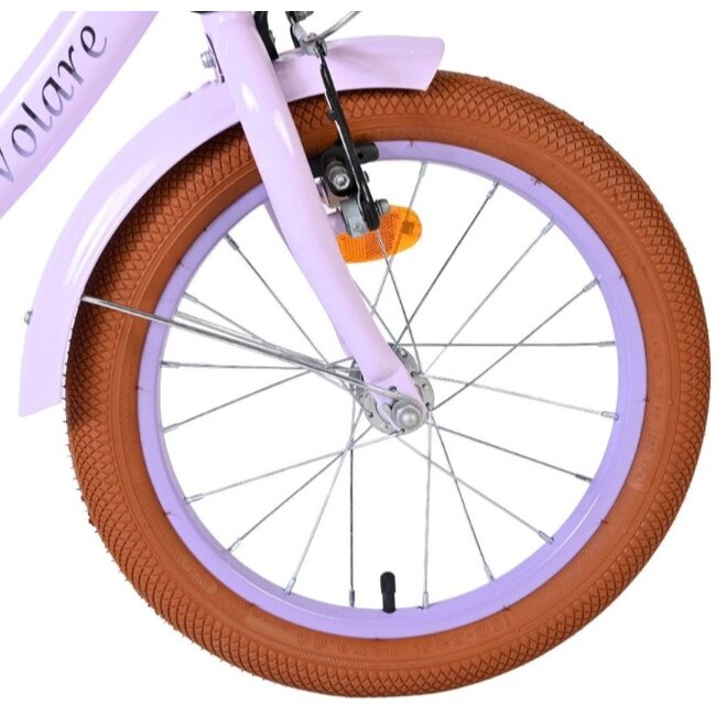 Meisjesfiets 16 Inch Volare Ashley Paars 51688 - Showroom Model