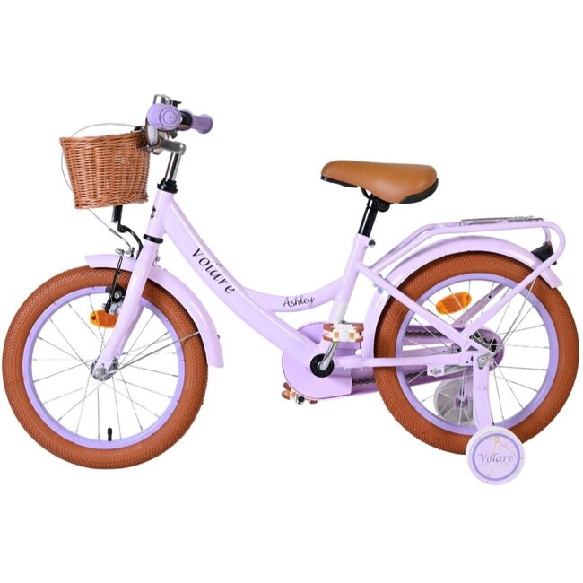Meisjesfiets 16 Inch Volare Ashley Paars 51688 - Showroom Model