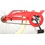 Aluminium Meisjesfiets 20 Inch Volare Melody Rood 22072 - 2 Handremmen
