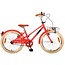 Aluminium Meisjesfiets 20 Inch Volare Melody Rood 22072 - 2 Handremmen