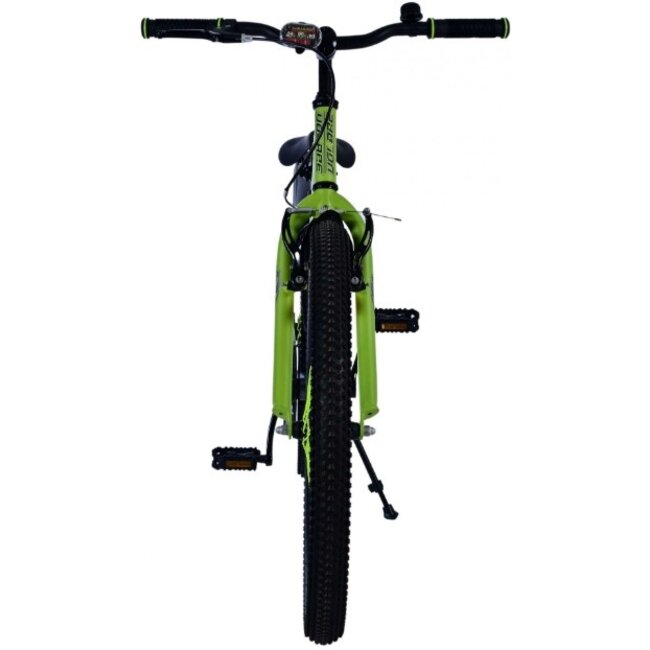 Jongensfiets 24 Inch Volare Rocky Grijs Groen 42410 - Showroom Model