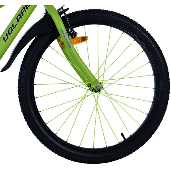 Jongensfiets 24 Inch Volare Rocky Grijs Groen 42410 - Showroom Model