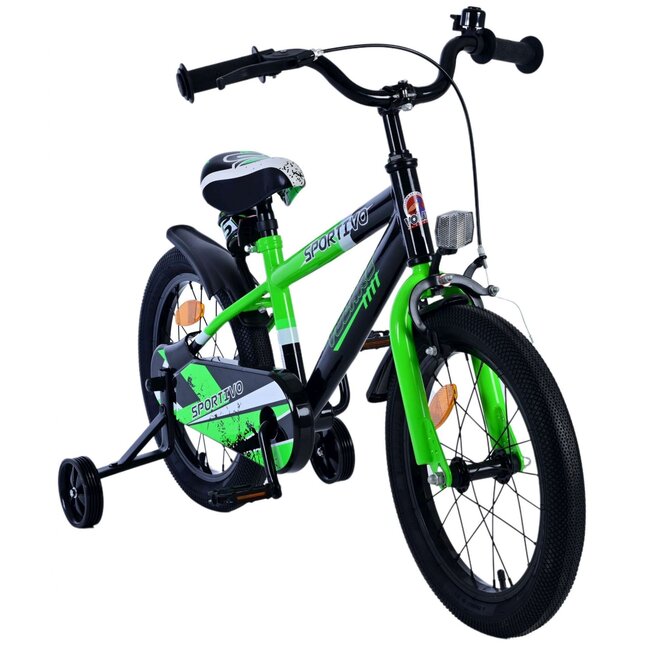 Jongensfiets 16 Inch Volare Sportivo Groen 31678