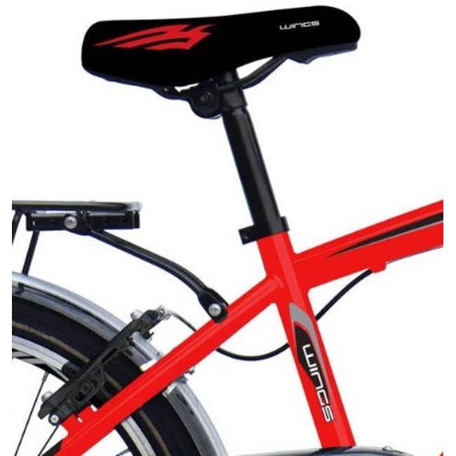 Jongensfiets 22 Inch Wings Nitro Rood