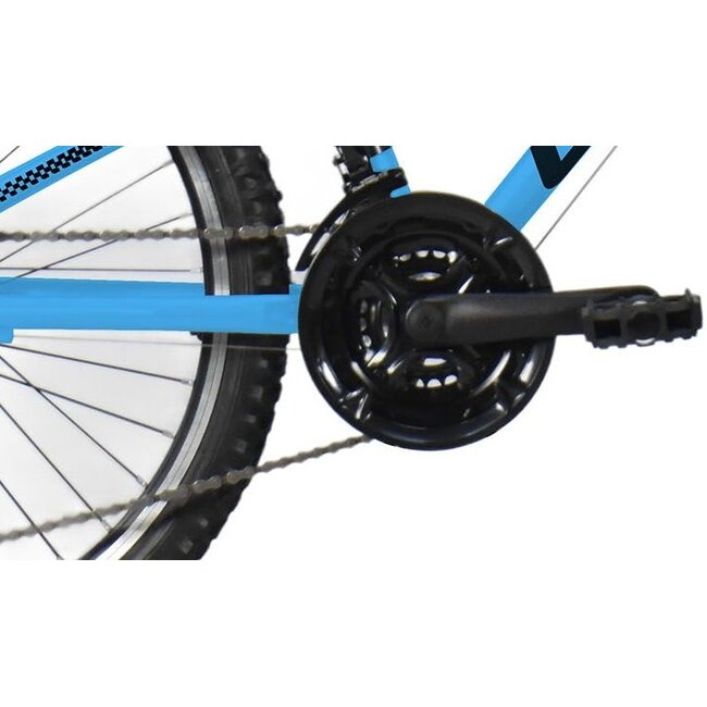 Jongens Mountainbike 24 Inch Marlin Lynx Blauw