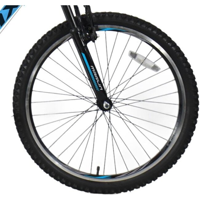 Jongens Mountainbike 24 Inch Marlin Lynx Blauw