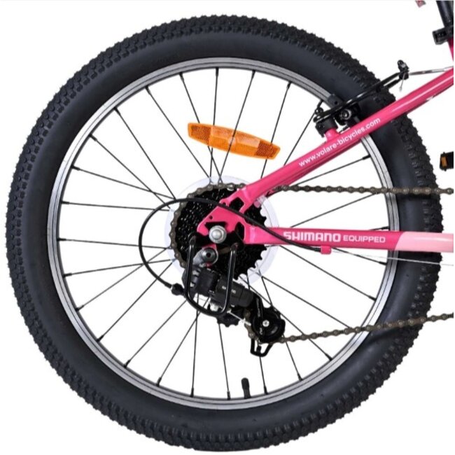 Meisjes Mountainbike 20 Inch Volare Boost 7V Roze 62077