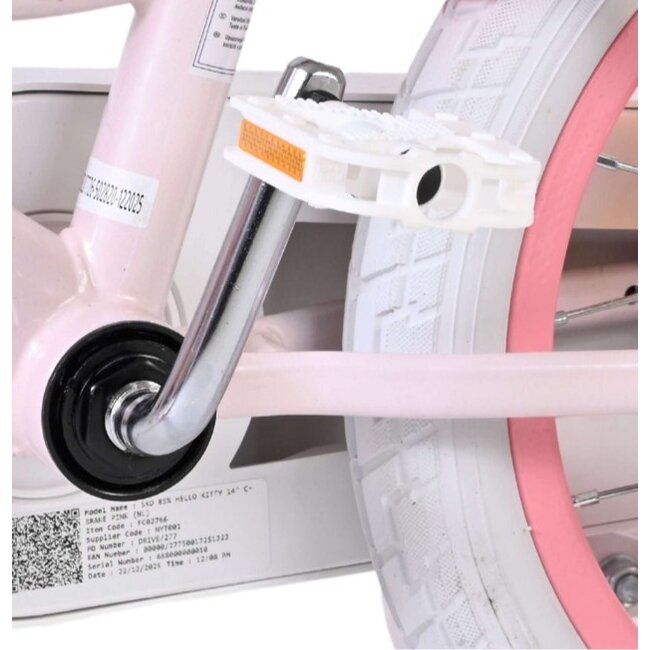 Hello Kitty Meisjesfiets 14 Inch 20572