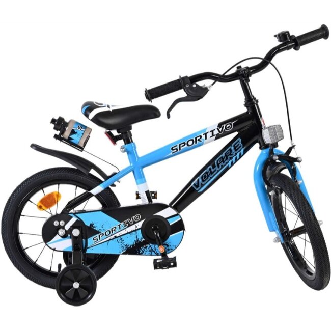 Jongensfiets 14 Inch Volare Sportivo Blauw 51450