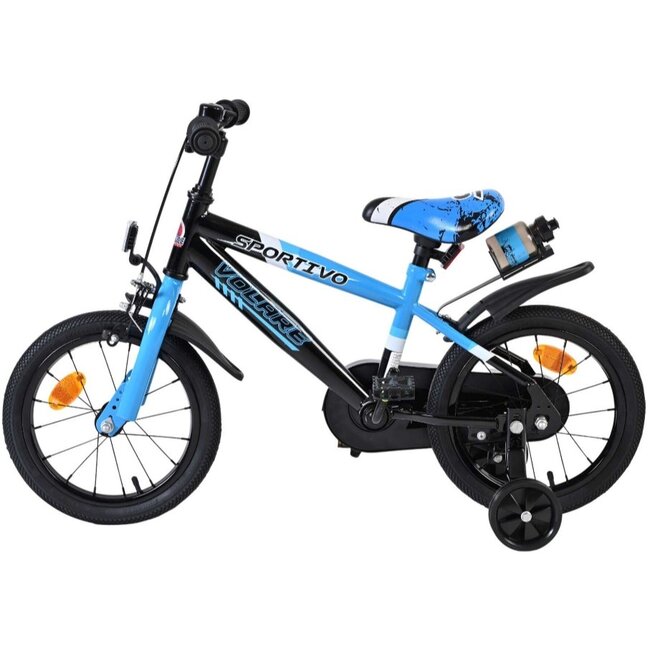 Jongensfiets 14 Inch Volare Sportivo Blauw 51450