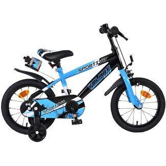 Volare Kinderfietsen Jongensfiets 14 Inch Volare Sportivo Blauw 51450
