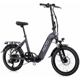 Pacto Vouwfiets Elektrische Vouwfiets 20 Inch Pacto E-One Grijs