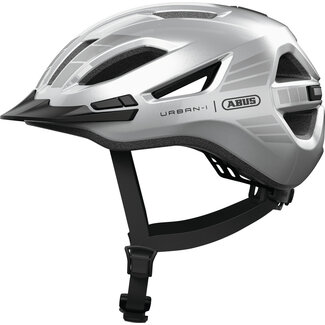 ABUS Fietshelmen Fietshelm ABUS Urban-I 4.0 LR Signal Silver
