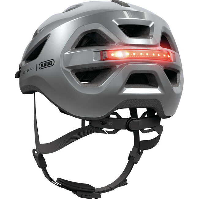 Fietshelm ABUS Urban-I 4.0 Graphite Silver
