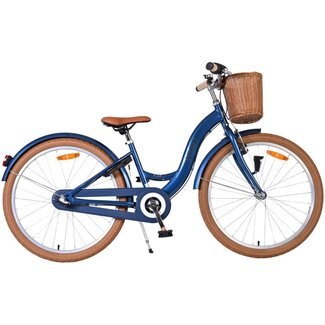 Volare Kinderfietsen Meisjesfiets 24 Inch Volare Ashley 3V Blauw 62443