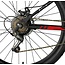 Jongens Mountainbike 26 Inch Geroni Magnum Rood Schijfremmen