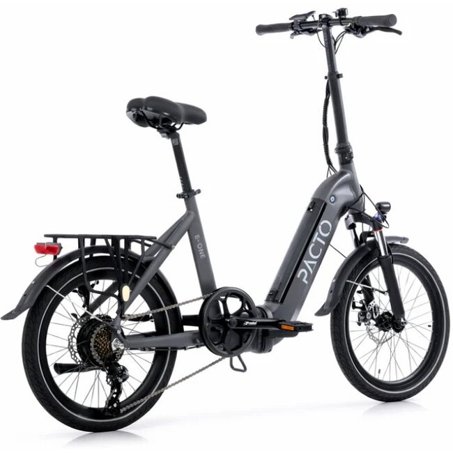 Elektrische Vouwfiets 20 Inch Pacto E-One Grijs - Showroom Model