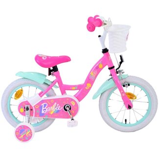 Barbie Meisjesfiets 14 Inch Barbie Roze 31454