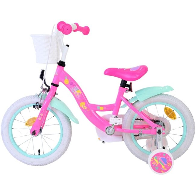 Barbie Meisjesfietsfiets 14 Inch Roze 31454