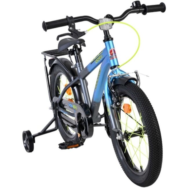 Jongensfiets 16 Inch Volare Thombike Blauw Grijs 61658 - Showroom Model