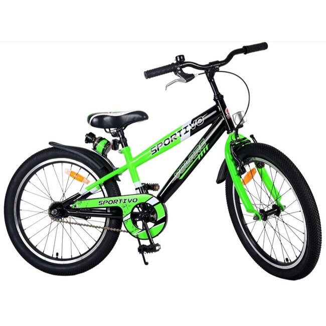 Volare Sportivo Jongensfiets 20 Inch Groen 22114 - Showroom Model