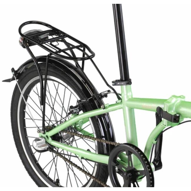 Vouwfiets 20 Inch Pacto Eleven 3V Nexus Mint Groen - Showroom Model