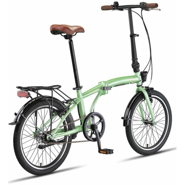 Vouwfiets 20 Inch Pacto Eleven 3V Nexus Mint Groen - Showroom Model