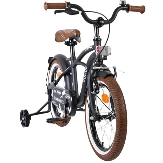 Volare Jongensfiets 16 Inch Black Cruiser 51646