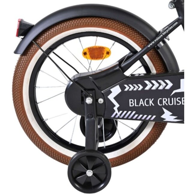 Volare Jongensfiets 16 Inch Black Cruiser 51646