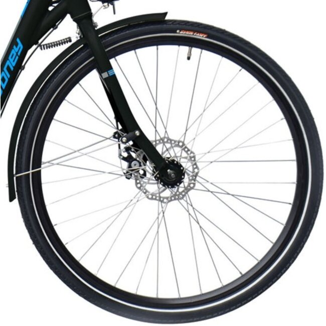 Elektrische Damesfiets 28 Inch Sydney Zwart - Showroom Model