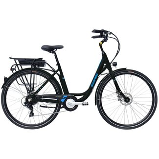 Elektrische Damesfiets 28 Inch Sydney Zwart - Showroom