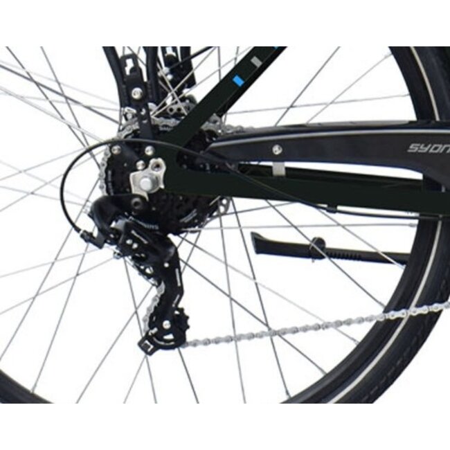 Elektrische Damesfiets 28 Inch Sydney Zwart - Showroom Model