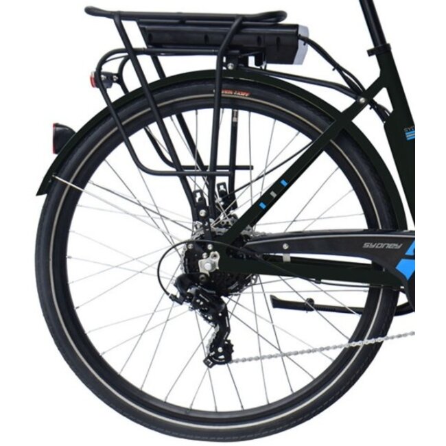 Elektrische Damesfiets 28 Inch Sydney Zwart - Showroom Model