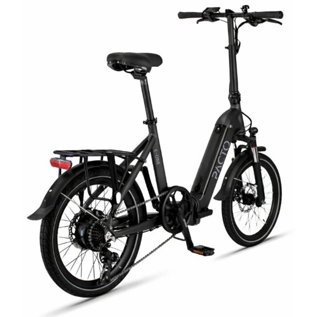 Elektrische Vouwfiets 20 Inch Pacto E-One Zwart