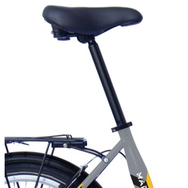 Vouwfiets 20 Inch Magic Albi Grijs - 2 Handremmen