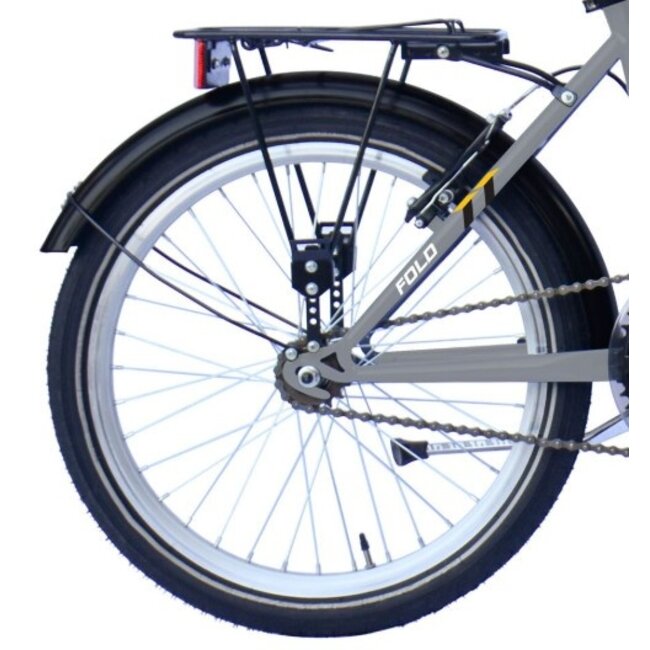 Vouwfiets 20 Inch Magic Albi Grijs - 2 Handremmen