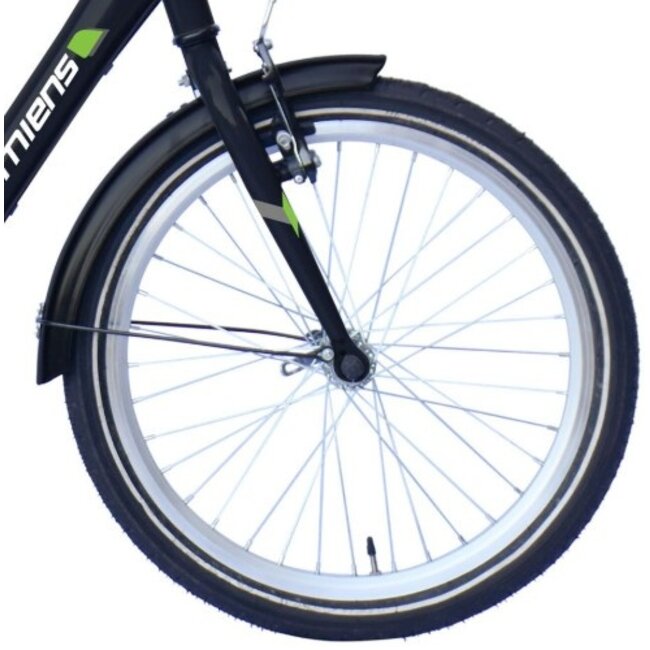 Vouwfiets 20 Inch Magic Amiens Zwart - Terugtraprem
