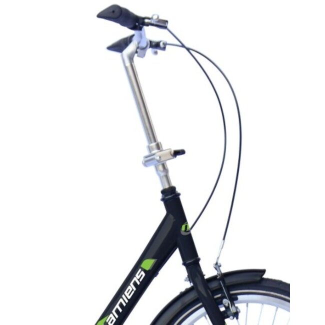 Vouwfiets 20 Inch Magic Amiens Zwart - Terugtraprem