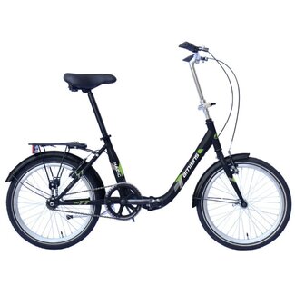 Magic Vouwfiets 20 Inch Magic Amiens Zwart - Terugtraprem