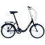 Vouwfiets 20 Inch Magic Amiens Zwart - Terugtraprem