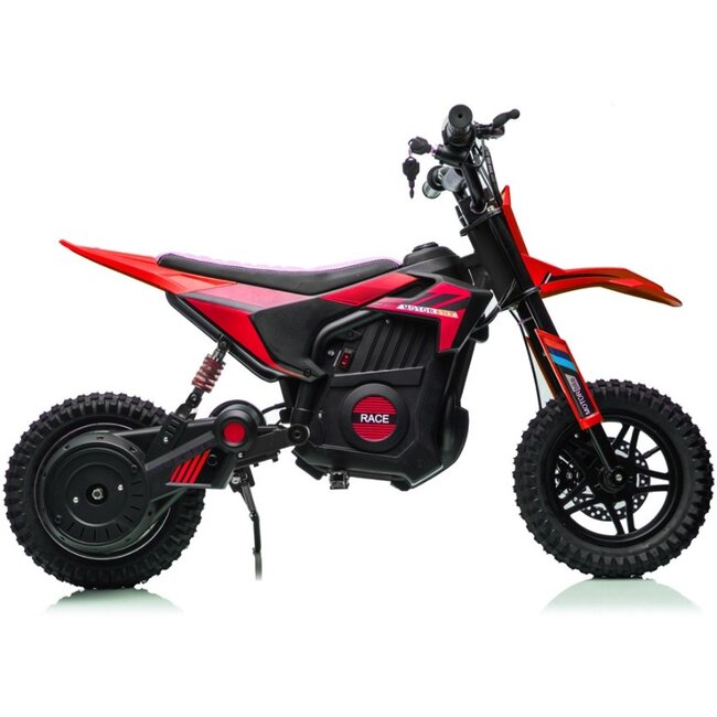 Elektrische Kindermotor Crossmotor 24 Volt Rood - Showroom Model