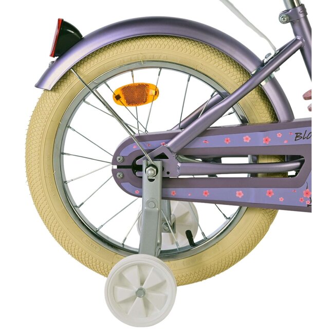 Meisjesfiets 16 Inch Volare Blossom Paars 51652 - Showroom Model